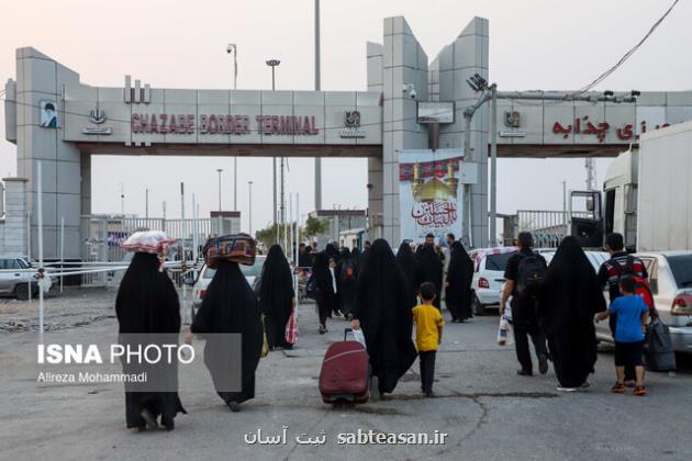 ثبت تردد بیش از ۱۹۰ هزار مسافر در پایانه های مرزی خوزستان