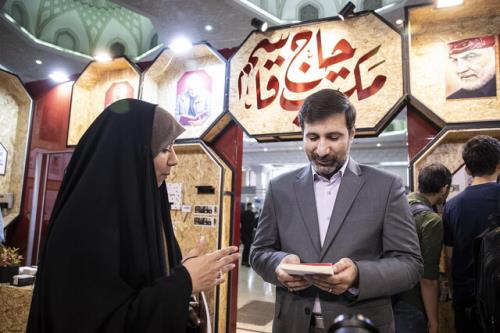 بازدید سخنگوی شورای نگهبان از نمایشگاه کتاب و گفتگو با ناشران و نویسندگان