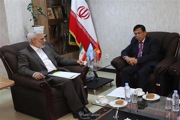 دیدار معاون وزیر دادگستری با سفیر ویتنام در تهران