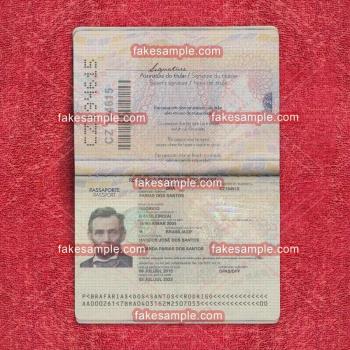 United States of America (USA) Passport Fake Template