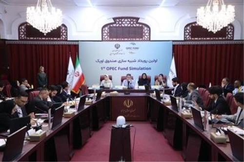شبیه سازی مذاکرات اجلاس وزرای صندوق توسعه اوپک در وزارت اقتصاد