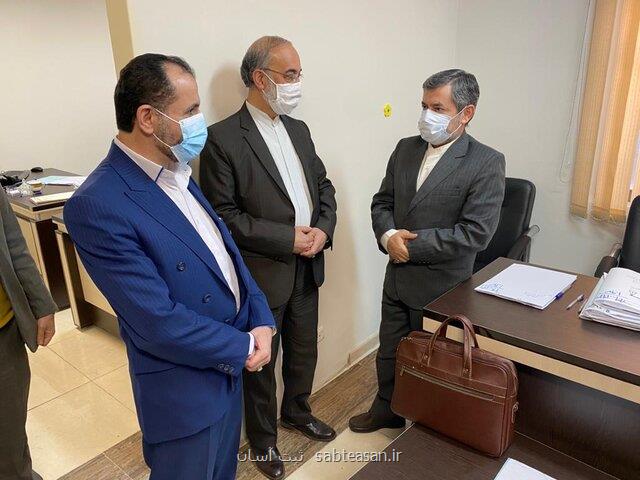 بازدید معاون نظارت و بازرسی دادگستری تهران از مجتمع قضایی ارشاد